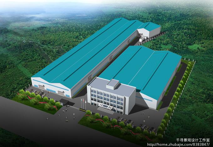 千寻景观设计工作室投标方案 工厂规划及附属景观一体化设计